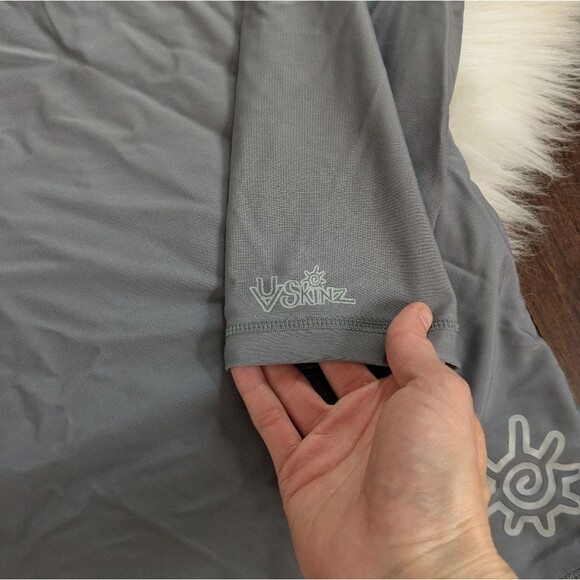 UV SKINZ Men’s Long Sleeve Sun & Swim Shirt with UPF 50+ Salt Water Resistant XL - Picture 5 of 8